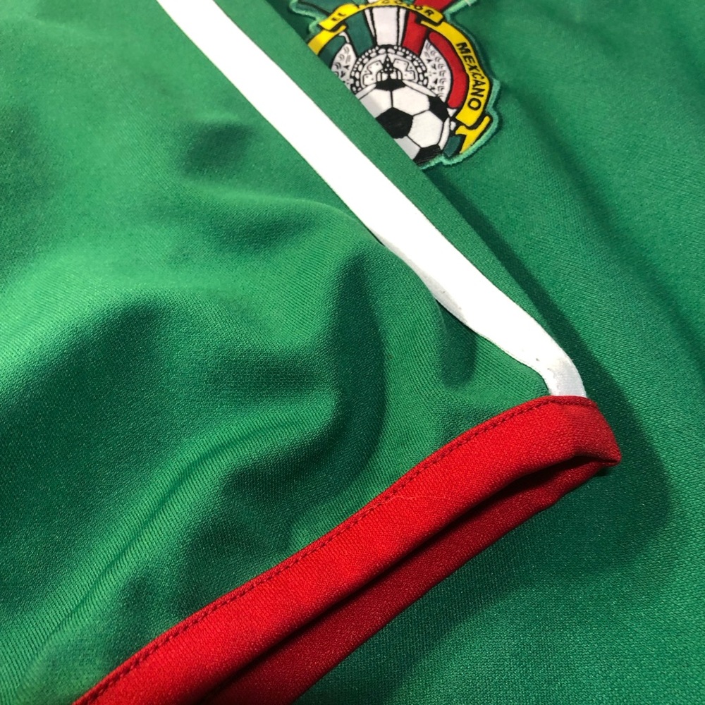 Vintage Mexico soccer (futbol) shirt tag worn men’s Med - Picture 4 of 9
